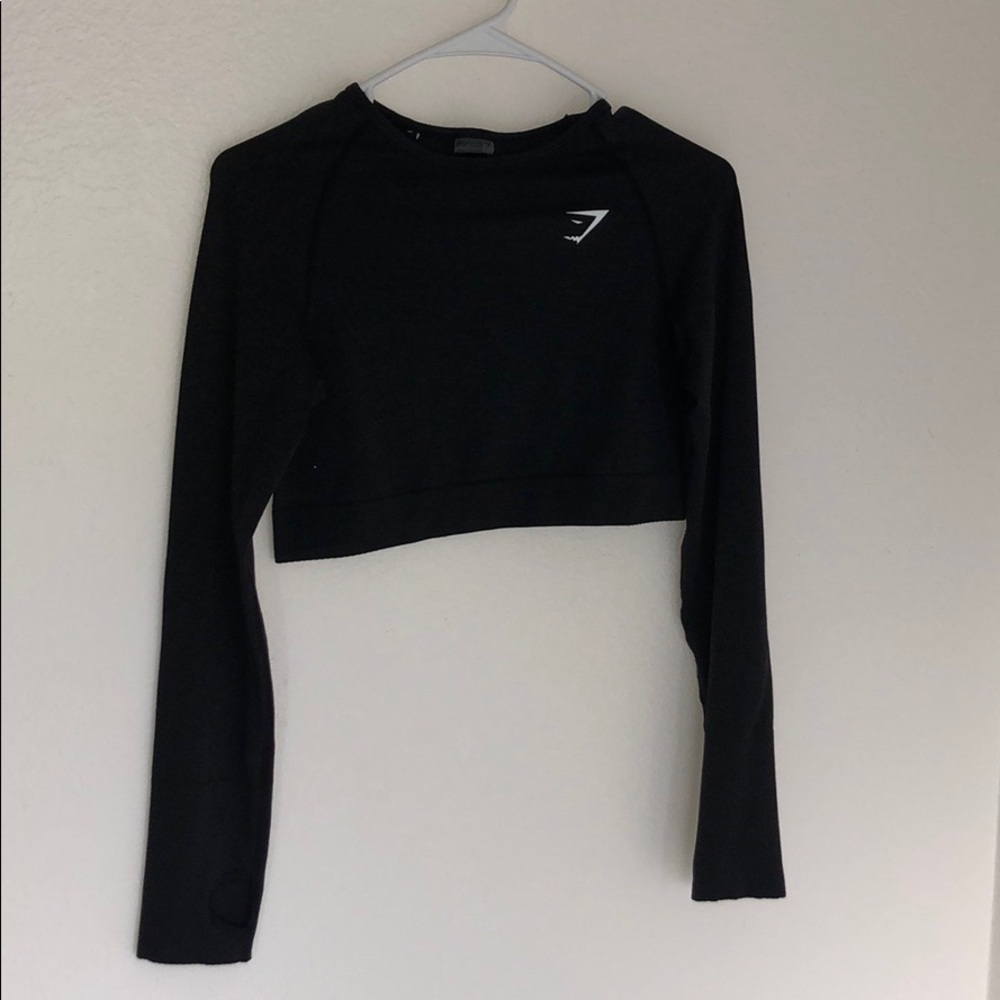 Gymshark cropped long sleeve